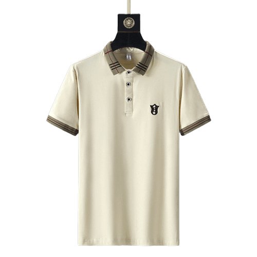 Men's Khaki Polo Shirt | Summer European Embroidered Design - ItemBear.com