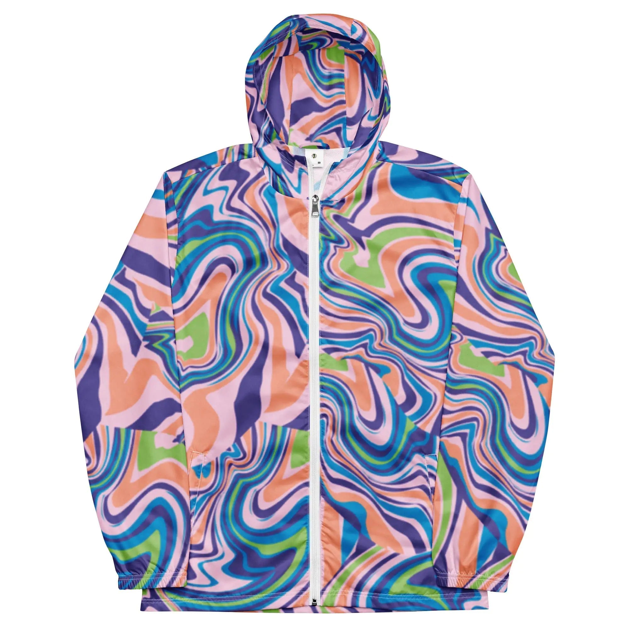 Men’s Tropical Retro Tide Windbreaker - ItemBear.com