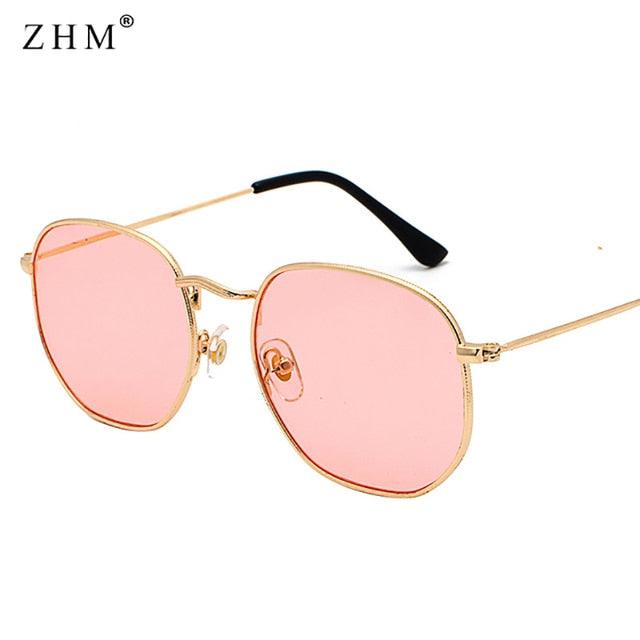 Metal Frame Pilot Mirror Sunglasses - ItemBear.com