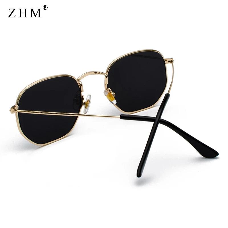 Metal Frame Pilot Mirror Sunglasses - ItemBear.com