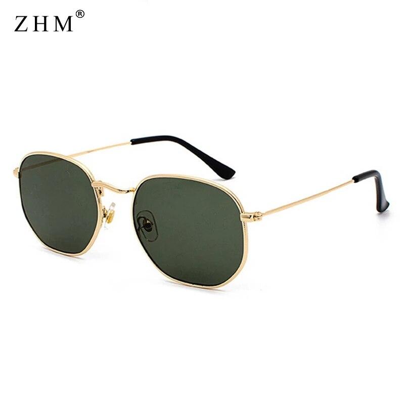 Metal Frame Pilot Mirror Sunglasses - ItemBear.com