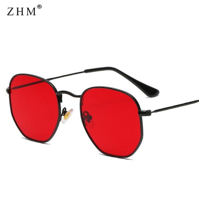 Metal Frame Pilot Mirror Sunglasses - ItemBear.com