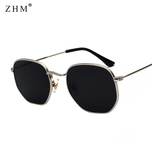 Metal Frame Pilot Mirror Sunglasses - ItemBear.com