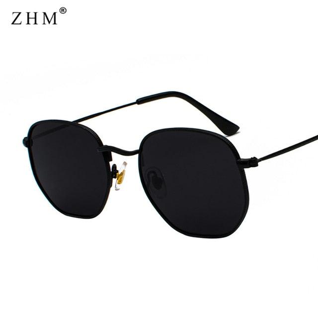 Metal Frame Pilot Mirror Sunglasses - ItemBear.com