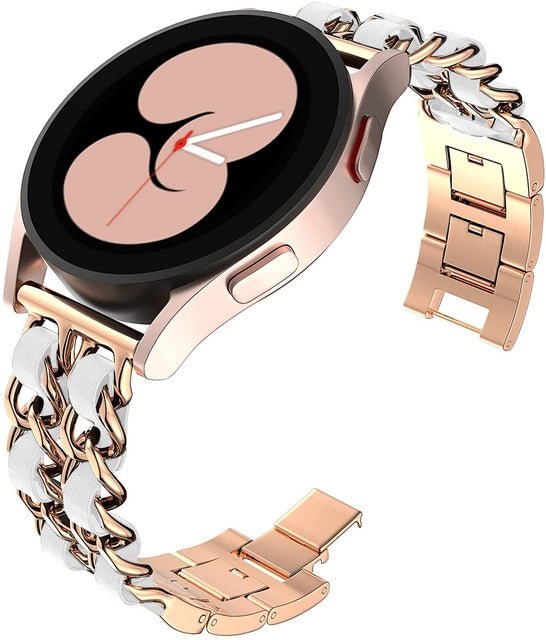 Metal Leather Strap for Samsung Watch - ItemBear.com