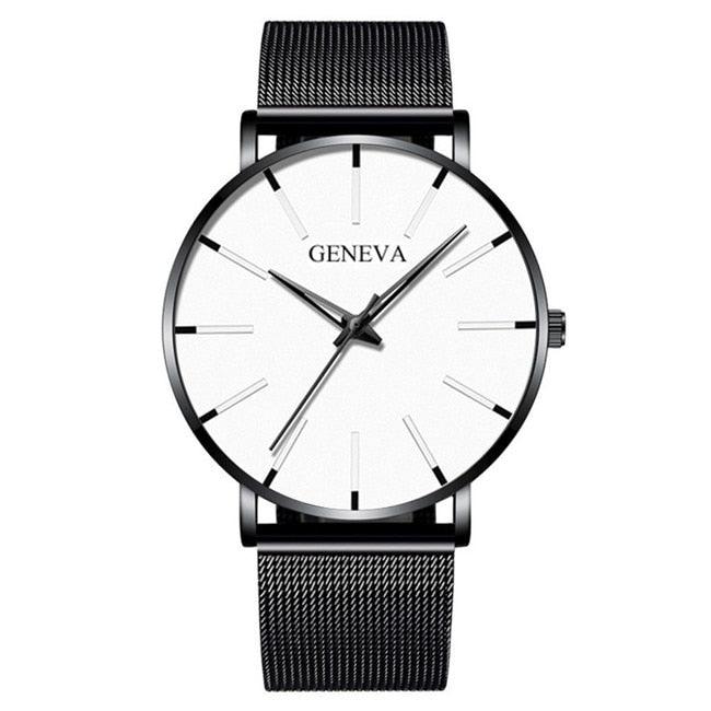 Minimalist Stainless Steel Mens Watch - ItemBear.com