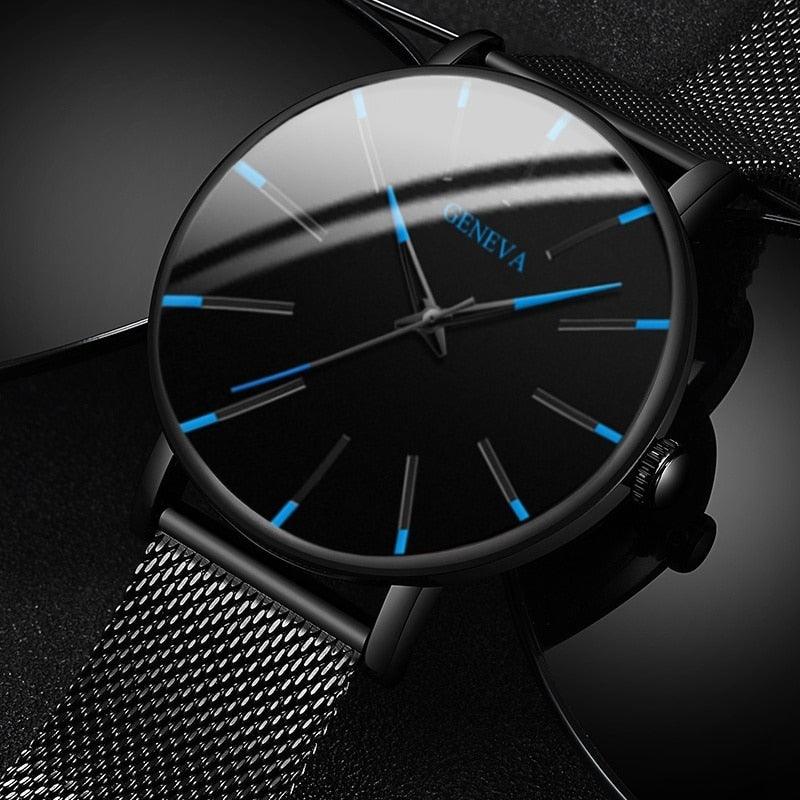 Minimalist Stainless Steel Mens Watch - ItemBear.com