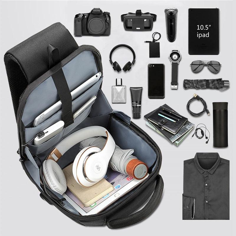 Multifunction Crossbody Chest Bag Men USB Charging Port Messengers Pack Waterproof Sling Shoulder Bags For Male Bolsas Masculina - ItemBear.com