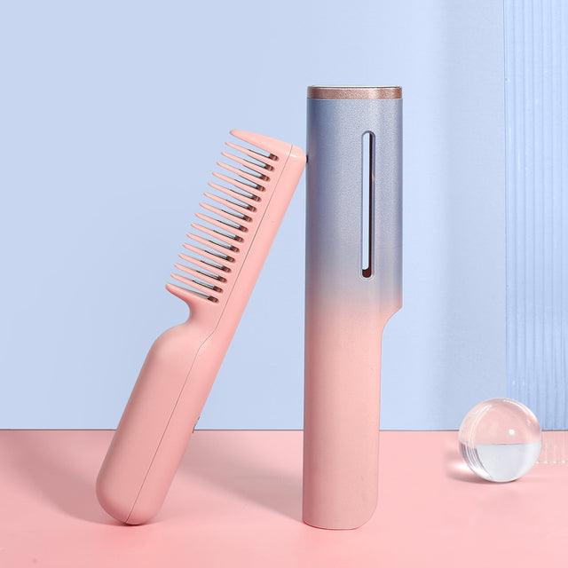 Multifunctional USB Rechargeable Hair Straightener - ItemBear.com