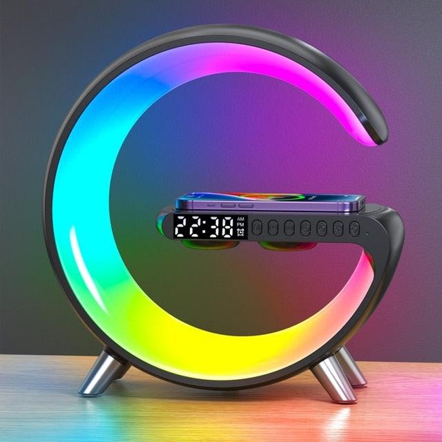 Multifunctional Wireless Charger Alarm Clock Speaker - ItemBear.com