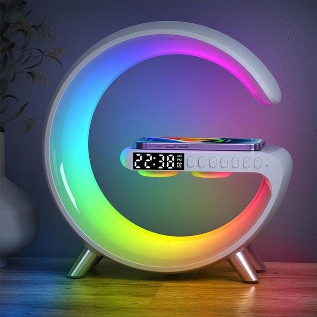 Multifunctional Wireless Charger Alarm Clock Speaker - ItemBear.com