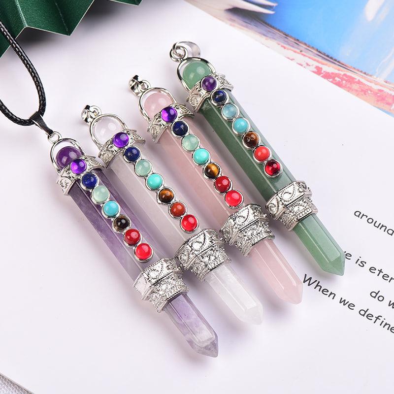 Natural Stone Pencil Point Pendulum - ItemBear.com