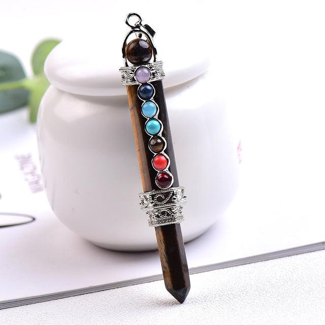 Natural Stone Pencil Point Pendulum - ItemBear.com