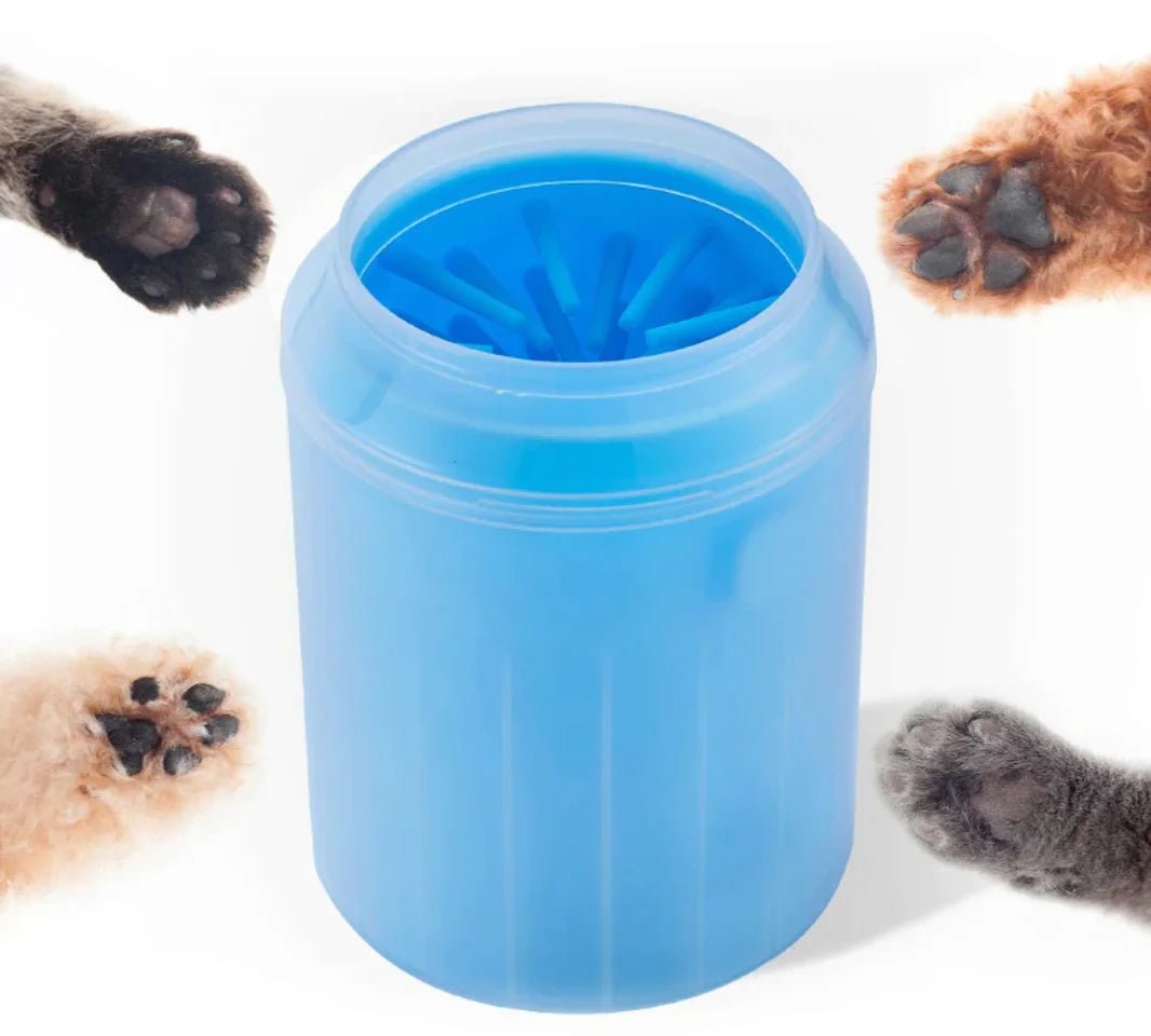 New Dog Paw Cleaner Cup Soft Silicone Combs Portable Outdoor Pet Foot Washer Paw Clean Brush Quickly Wash Foot Cleaning Bucket - ItemBear.com