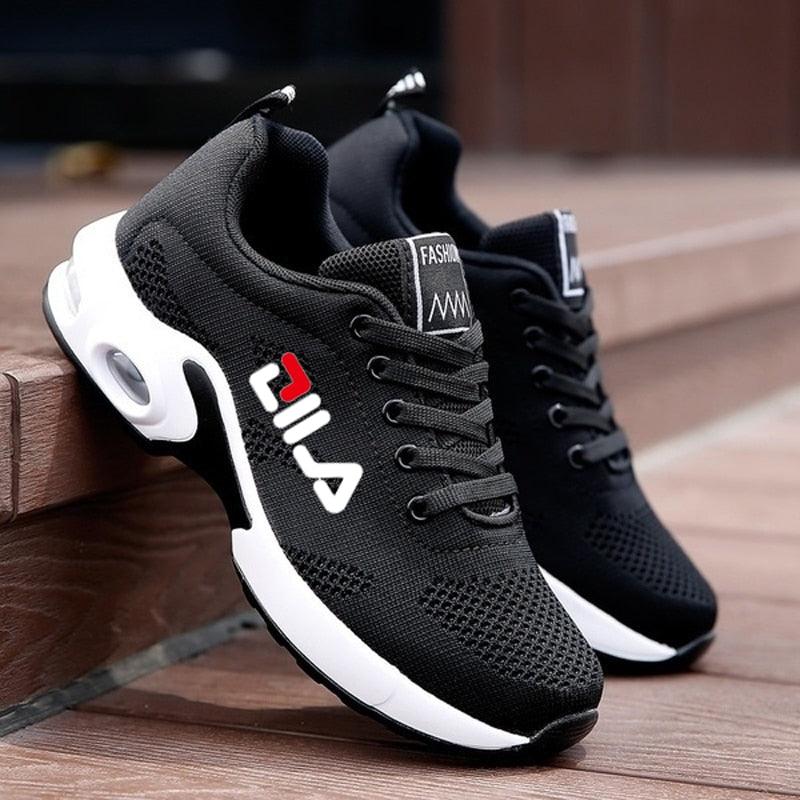 New Running Shoes Ladies Breathable Sneakers Summer Light Mesh Air Cushion Women Sports Shoes Outdoor Lace Up Training Shoes - ItemBear.com