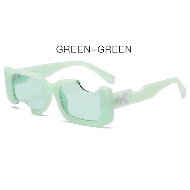 Off Notch Hole Design Sun Glasses - ItemBear.com