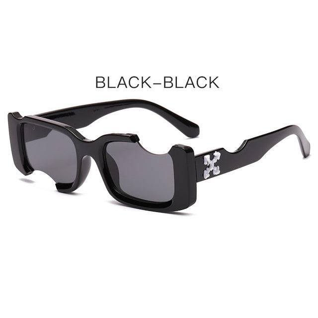 Off Notch Hole Design Sun Glasses - ItemBear.com