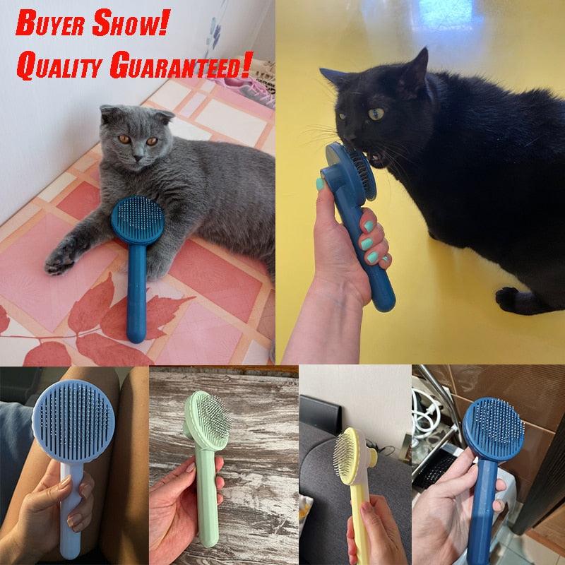 One-key Pet Hair Removal Brush - ItemBear.com