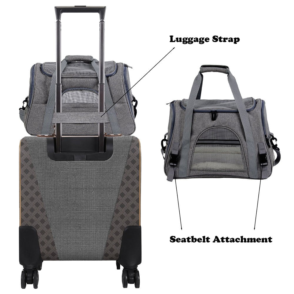 Pet Messenger Carrier Travel Bag - ItemBear.com