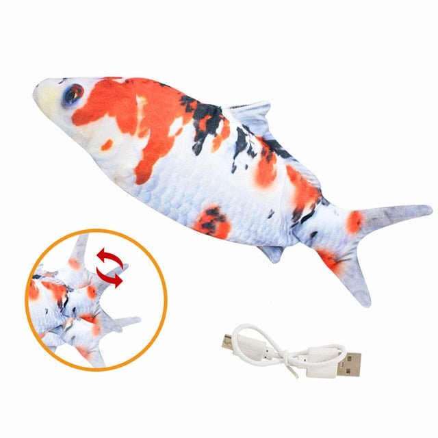 Pets Interactive Electronic Floppy Fish Toys - ItemBear.com