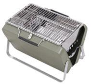 Portable Camping BBQ Folding Cooking Charcoal Coal Stainless Steel Grill - ItemBear.com