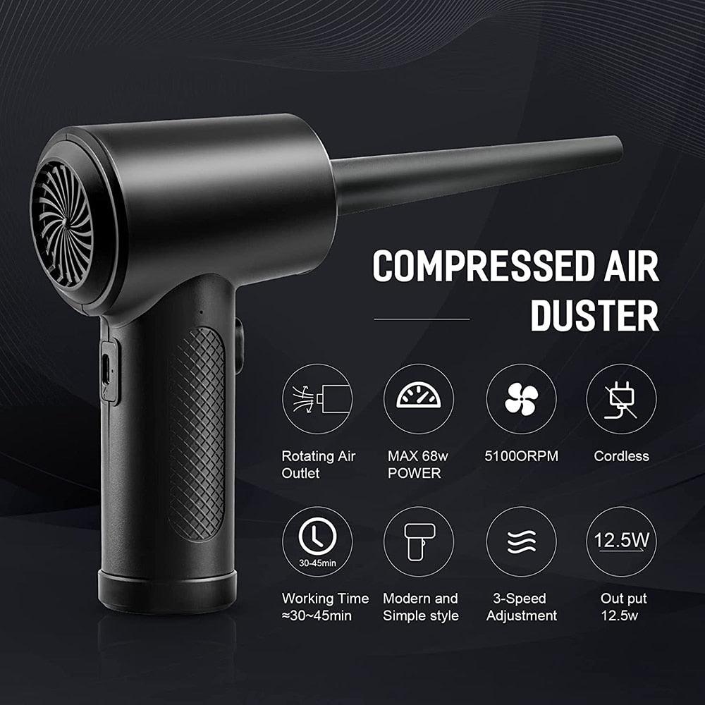 Portable Electric Dedusting Wireless Air Blower - ItemBear.com