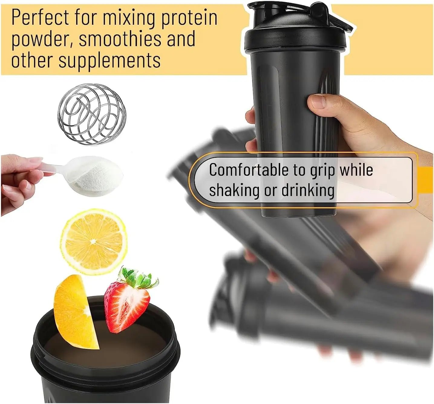 Portable Protein Powder Shaker - ItemBear.com