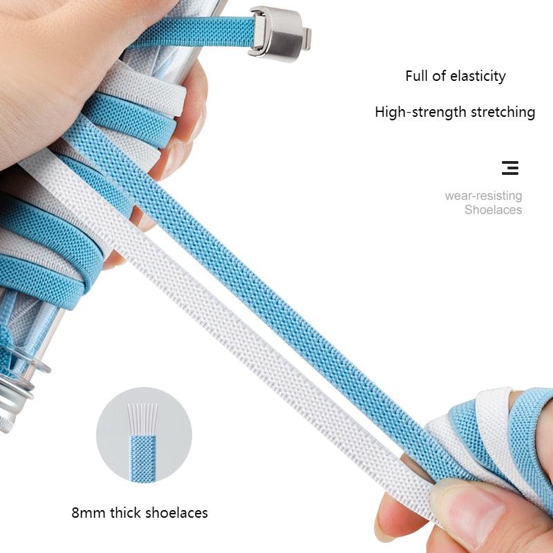 Press Lock Shoelaces without Ties - ItemBear.com