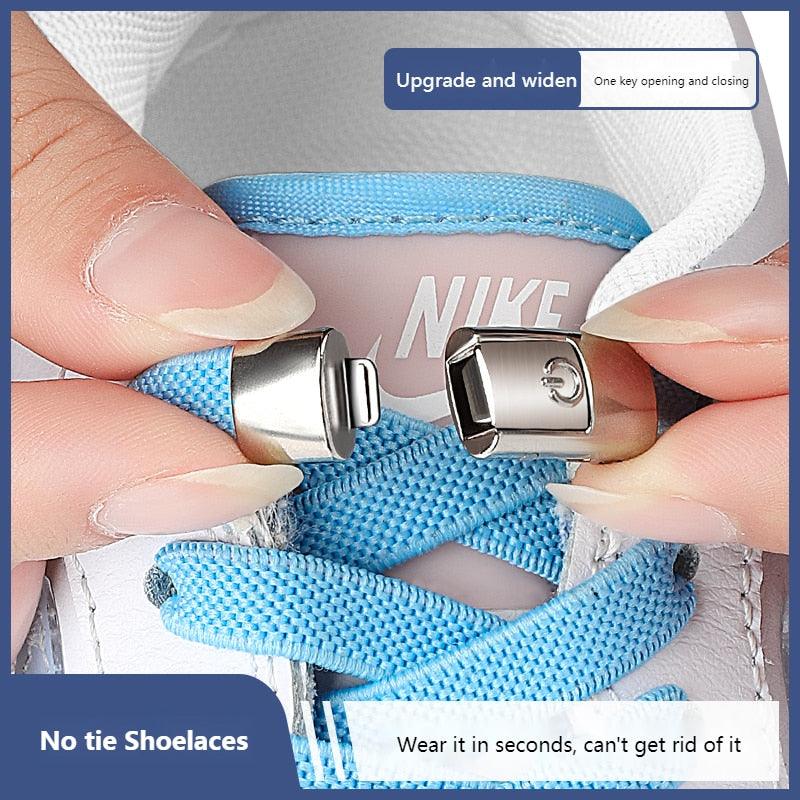 Press Lock Shoelaces without Ties - ItemBear.com