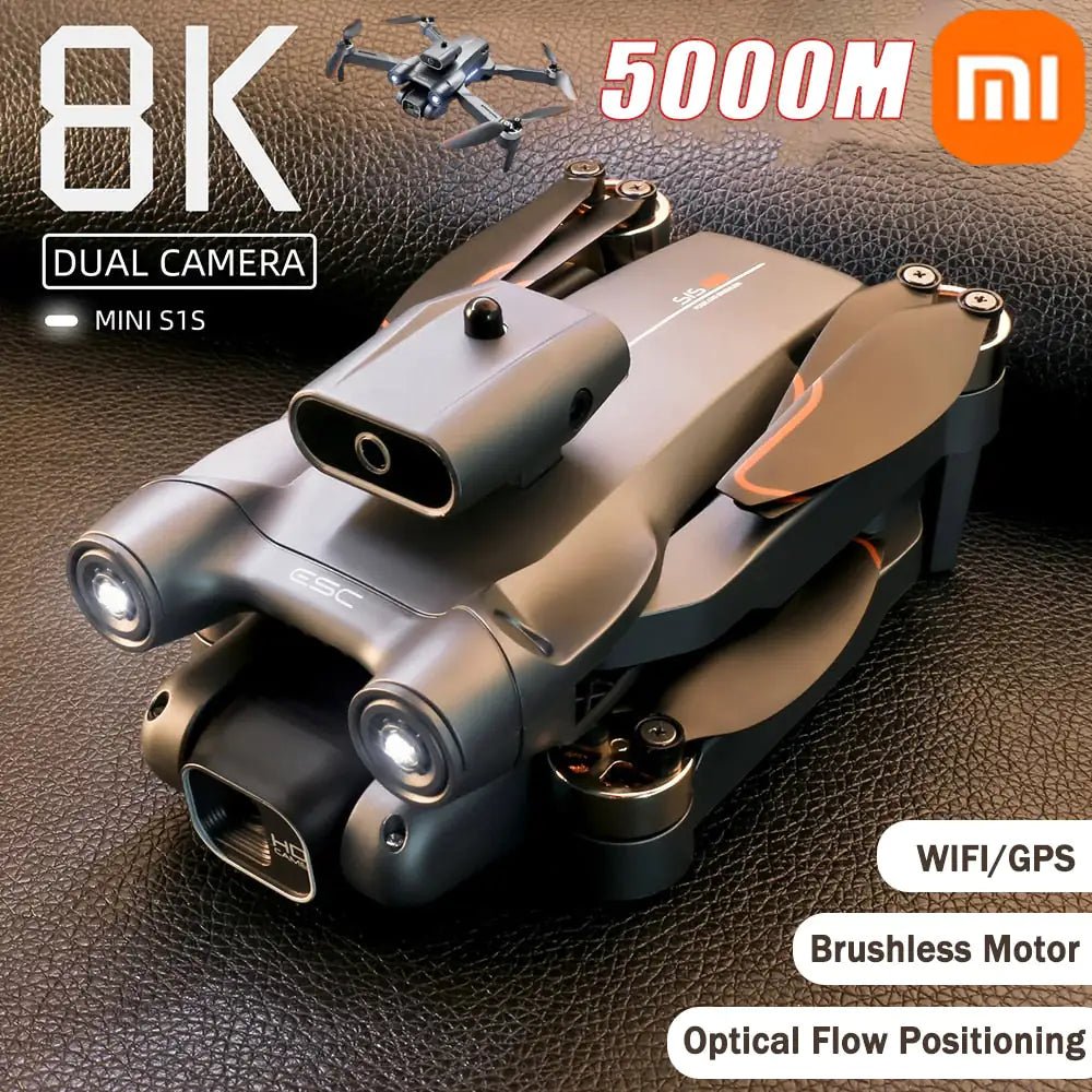 Professional 8K/6K/4K HD Quadcopter S1S Drone with Intelligent Obstacle Avoidance - ItemBear.com