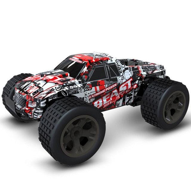 QJ New RC Car 2.4G 4CH Rock Car Driving Big Car Remote Control Car Model Off-road Vehicle Toy Wltoys RC Car Drift - ItemBear.com