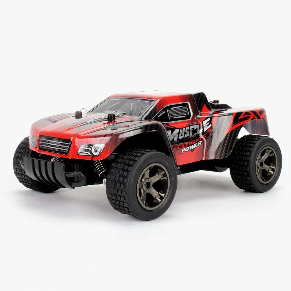 QJ New RC Car 2.4G 4CH Rock Car Driving Big Car Remote Control Car Model Off-road Vehicle Toy Wltoys RC Car Drift - ItemBear.com