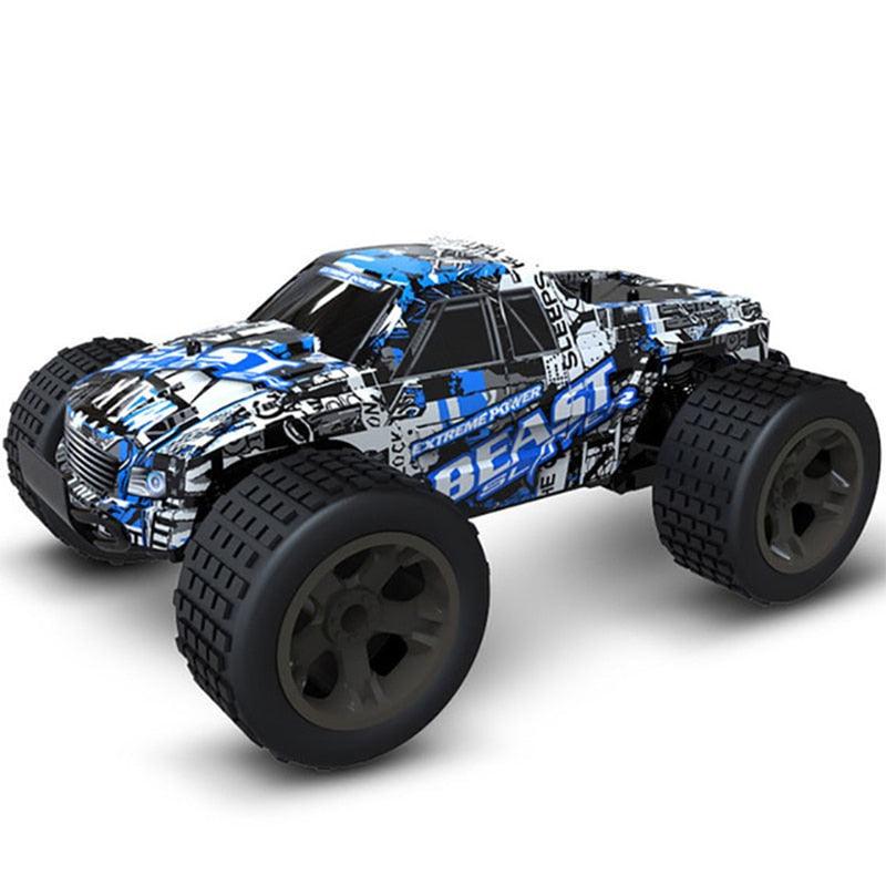 QJ New RC Car 2.4G 4CH Rock Car Driving Big Car Remote Control Car Model Off-road Vehicle Toy Wltoys RC Car Drift - ItemBear.com