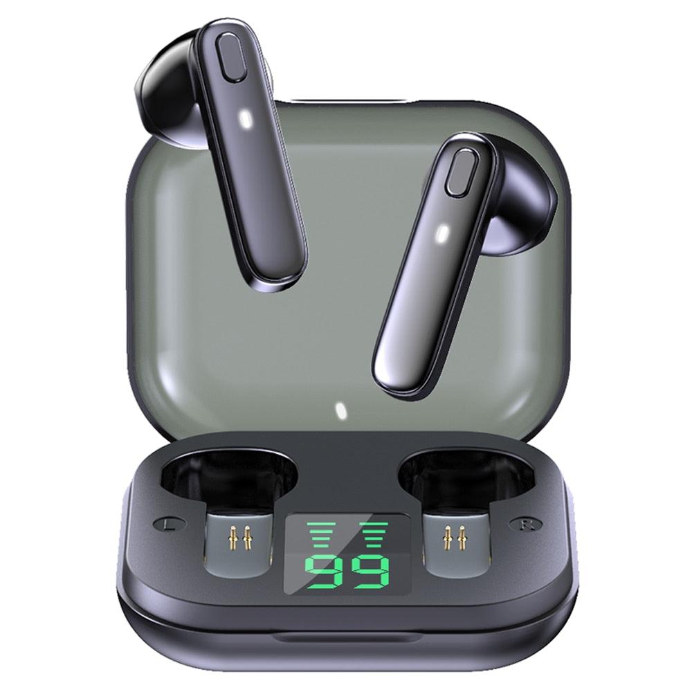 R20 TWS Earphone Bluetooth-compatible Wireless Headset Deep Bass Earbuds True Wireless Stereo Headphone With Mic Sport Earphone - ItemBear.com