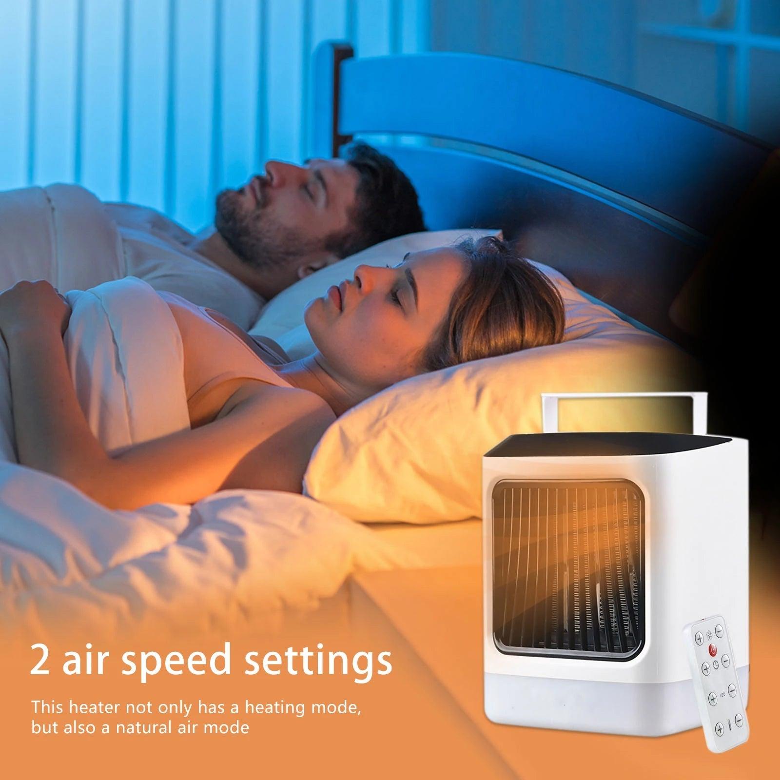 RelaxinProducts Premium Portable 2-in-1 Space Heater and Cooler - ItemBear.com