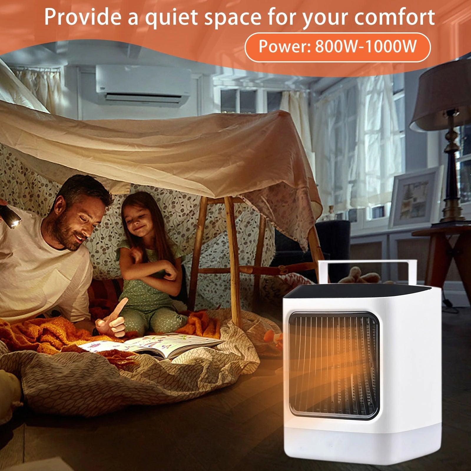 RelaxinProducts Premium Portable 2-in-1 Space Heater and Cooler - ItemBear.com