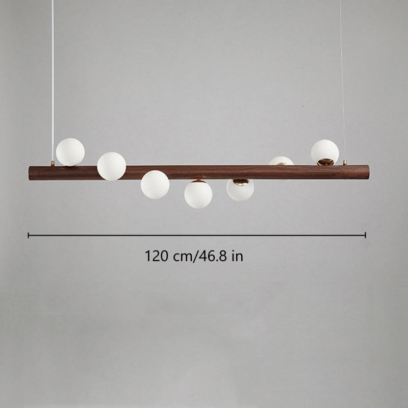 Restaurant Light Lamp Hanging Lamps Lights For Dining Room Nordic Wood Modern Pendant Light Dining kitchen Island Lighting - ItemBear.com