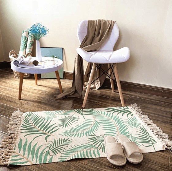 Retro Plant Carpet For Sofa and Living Room - ItemBear.com