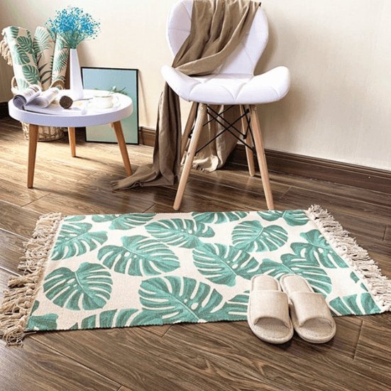 Retro Plant Carpet For Sofa and Living Room - ItemBear.com