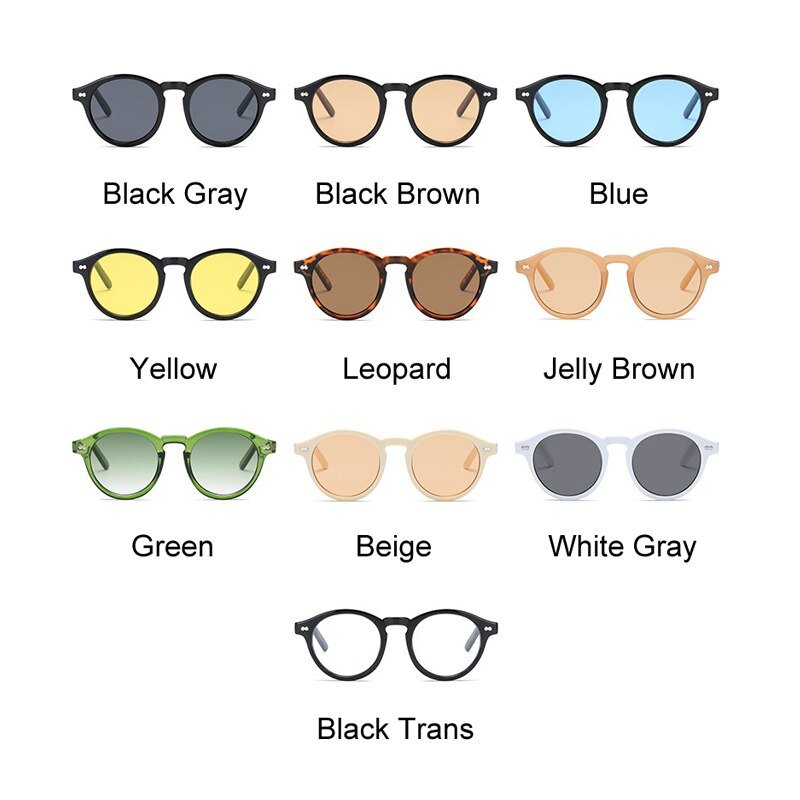 Retro Round Sunglasses - ItemBear.com