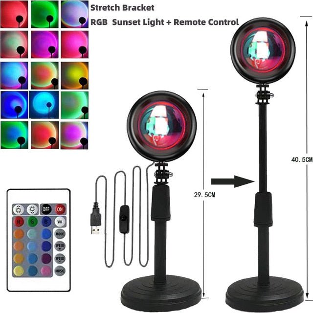 RGB Sunset Light Lamp - ItemBear.com
