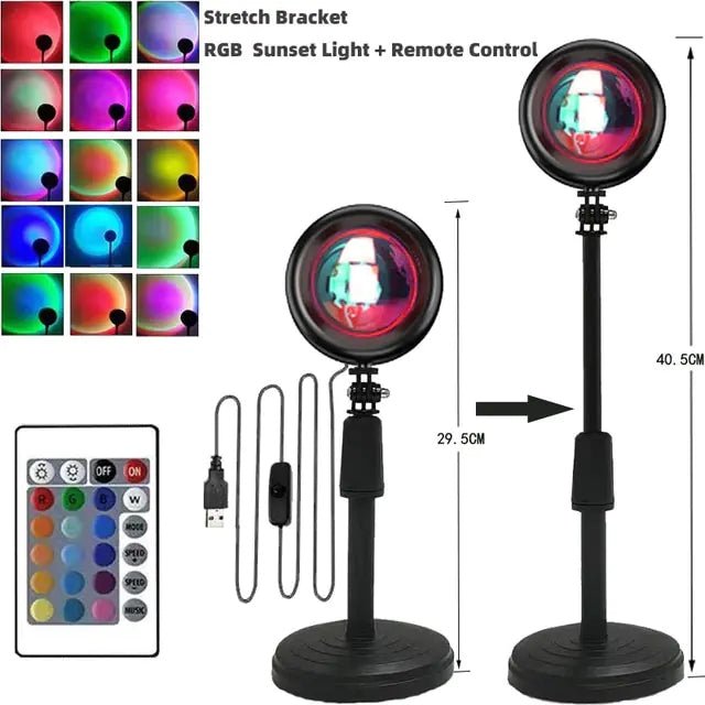 RGB Sunset Light Lamp - ItemBear.com