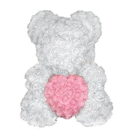 Rose Bear Heart Artificial Flower - ItemBear.com