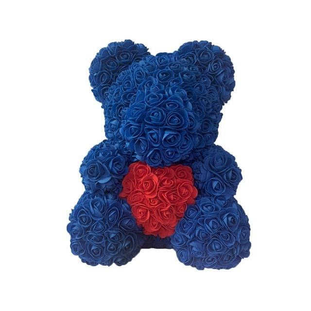 Rose Bear Heart Artificial Flower - ItemBear.com