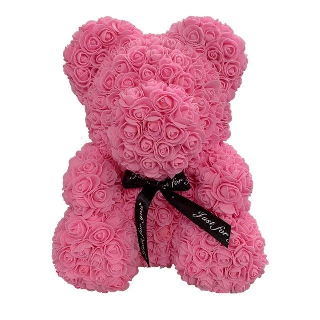 Rose Bear Heart Artificial Flower - ItemBear.com