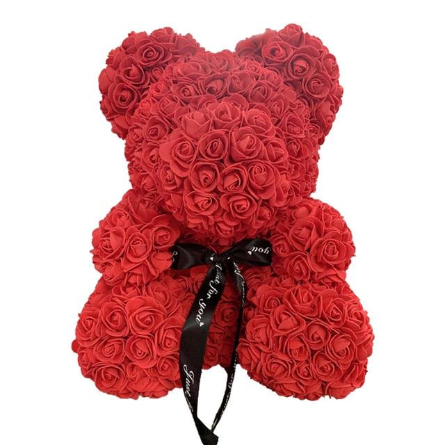 Rose Bear Heart Artificial Flower - ItemBear.com