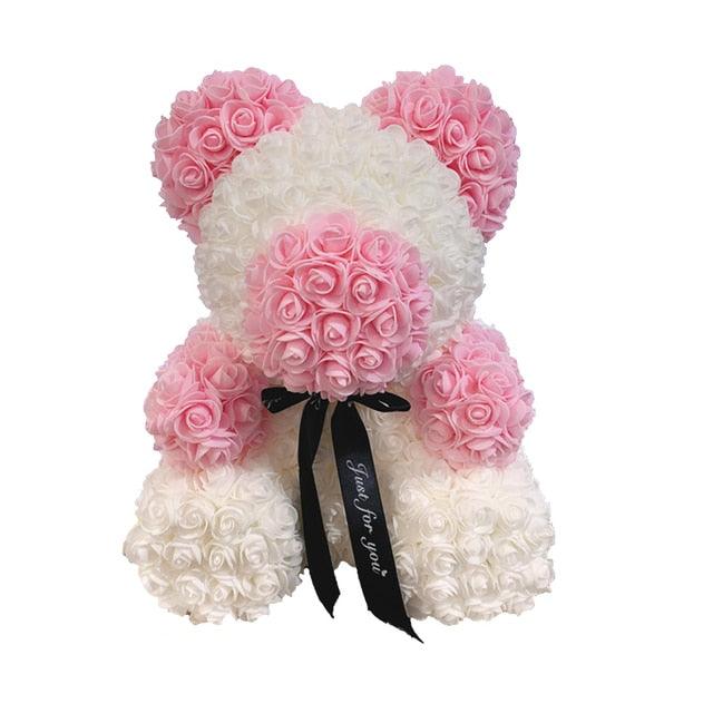 Rose Bear Heart Artificial Flower - ItemBear.com