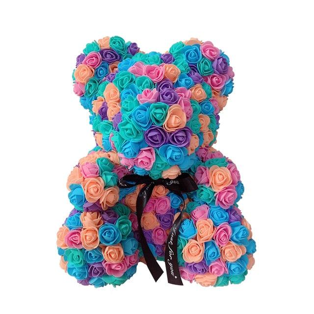 Rose Bear Heart Artificial Flower - ItemBear.com