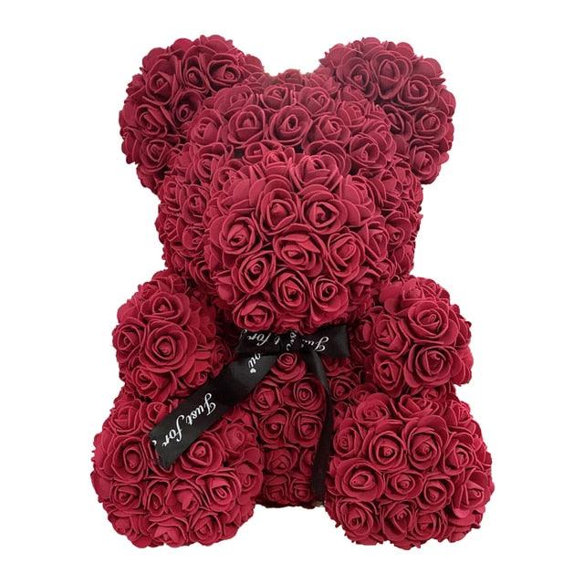 Rose Bear Heart Artificial Flower - ItemBear.com