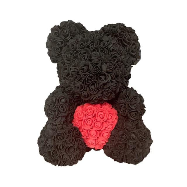 Rose Bear Heart Artificial Flower - ItemBear.com